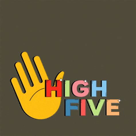 chloe no high fives gif|high five animation.